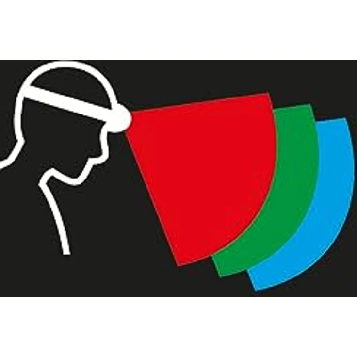 PETZL ARIA 2 RGB, Kompaktes wasserdichtes Stirnlampe mit 450 Lumen, Modi Weiß, Rot, Grün, Blau, Desert – Bild 3