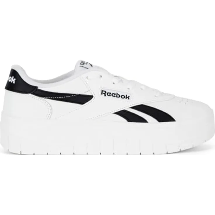 Reebok Court Advance Surge, Damen Sportschuhe mit hoher Dämpfung und trittsicherer Gummi-Sohle, Weiß, EU 38