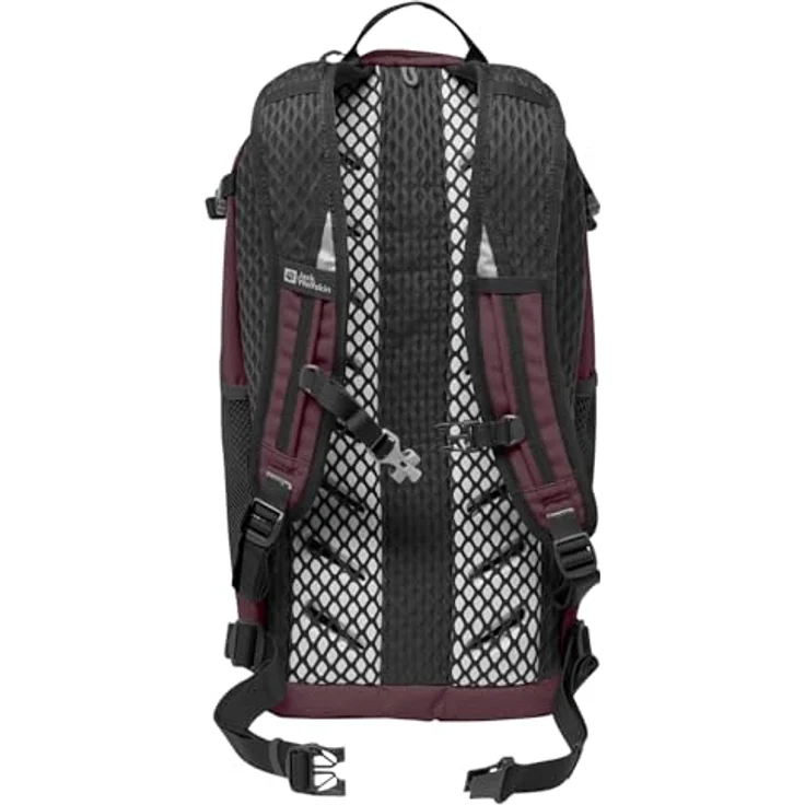 Jack Wolfskin Velocity 20, Wanderrucksack 45 cm, rot, aus 100% Polyester, kompakte Maße 26 cm x 23 cm – Bild 2