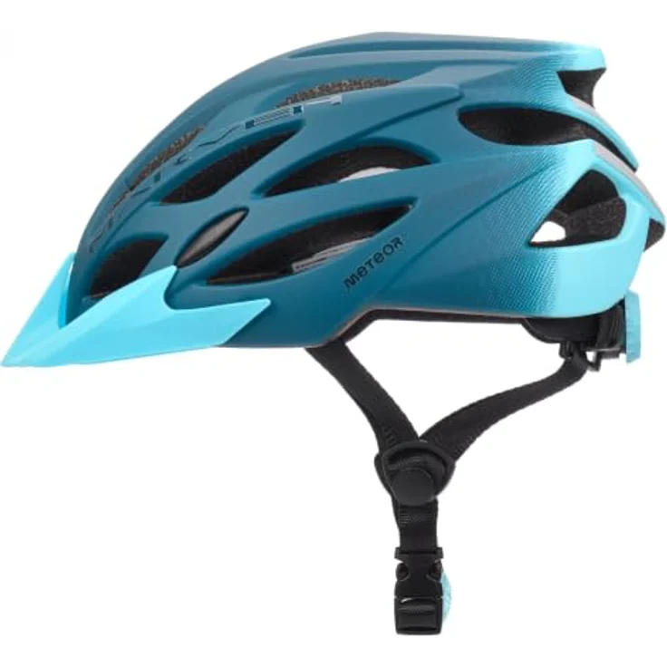 meteor® Marven Fahrradhelm, Kinder-Helm mit LUFTDURCHLASS-System, Fliegennetz und hygienischem Innenleben, für Jungen und Mädchen, ideal für MTB, Downhill, BMX und Skaten – Bild 3