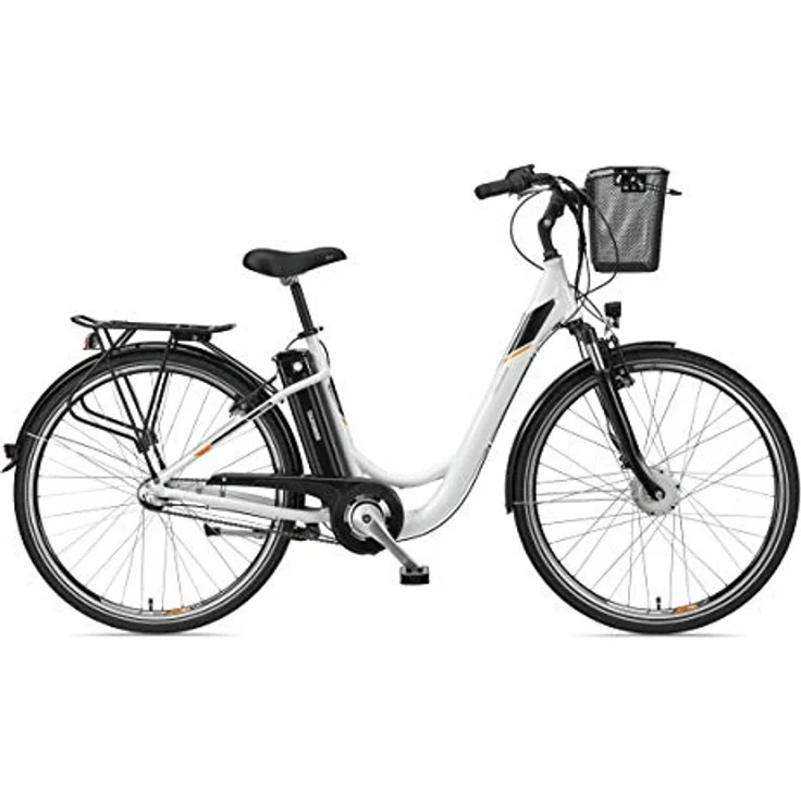 TELEFUNKEN E-Bike Damen 28 Zoll Elektrofahrrad - Pedelec Citybike Alu, Frontmotor 250W, 10,4Ah 36V Akku, RC830 Multitalent, schwarz – Bild 2