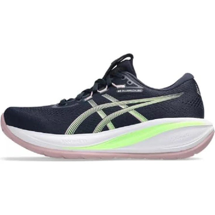 Asics Gel Cumulus 28, Laufschuhe mit GEL-Technologie, schwarz-grün, Größe 39 – Bild 2