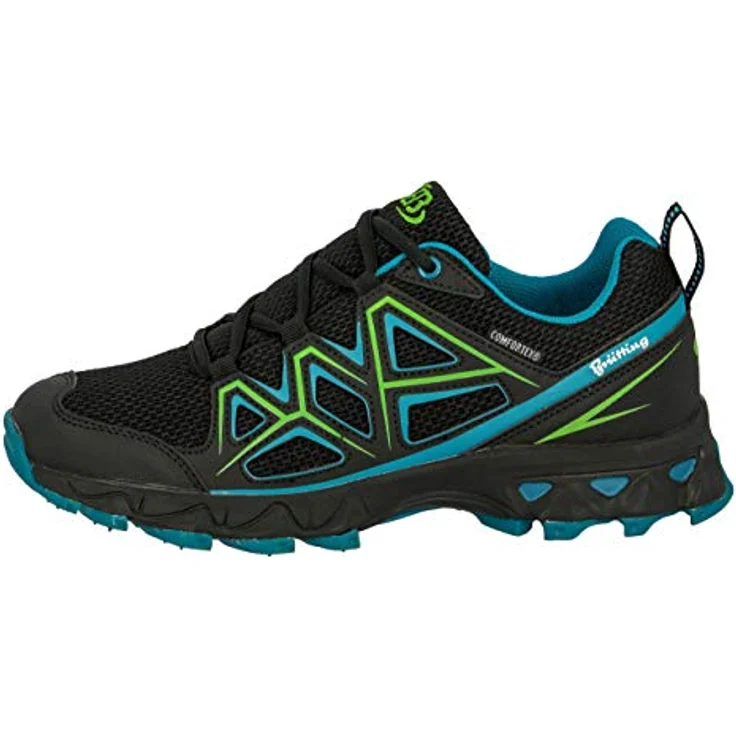 Brütting Power Herren Wanderschuhe, wasserdicht, atmungsaktiv, schwarz, Größe 45 – Bild 2