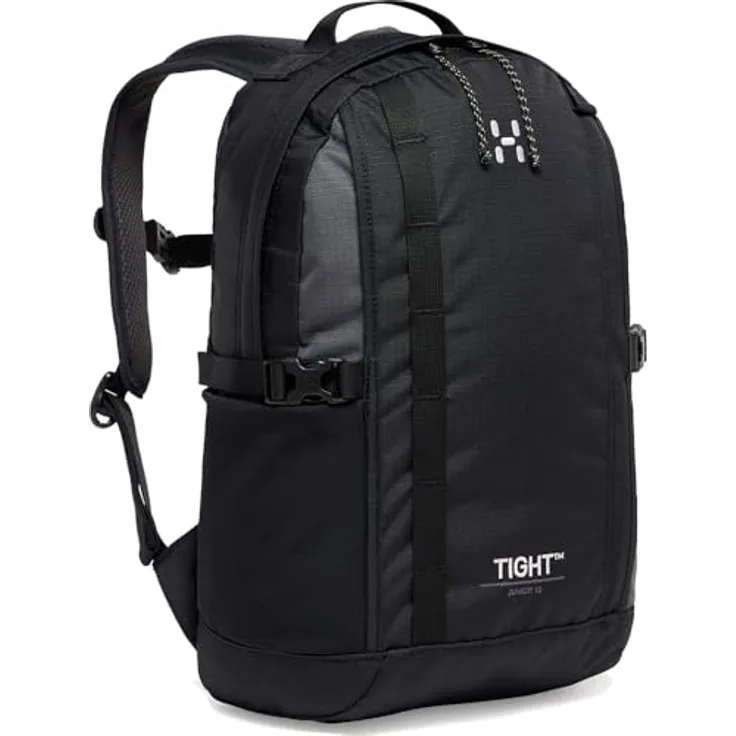 Haglöfs Tight 15L Junior Backpack, Wanderrucksack für Kinder, schwarz, One Size