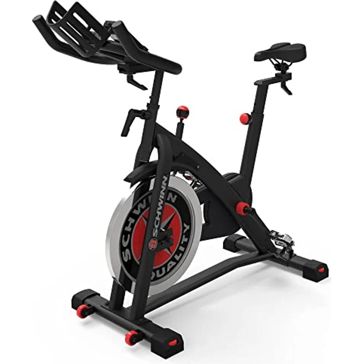 Schwinn 700IC Speedbike, Indoor Cycle, leiser Riemenantrieb, 18 kg PWD-Schwungrad, drahtlose Herzfrequenzmessung, SPD-Pedale, max. Benutzergewicht 136 kg – Bild 5