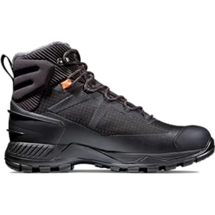Mammut Blackfin III Mid DT Men, Herren Wanderschuhe mit Vibram-Profilsohle und Mammut DRYtechnology, Schwarz, Größe 43 1/3 – Bild 2
