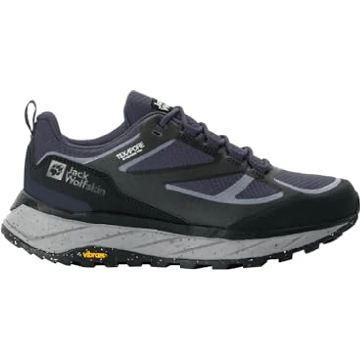 Jack Wolfskin Terraventure Texapore Low W, Damen Wanderschuhe, wasserdicht, atmungsaktiv, Grau, Größe 38 – Bild 3