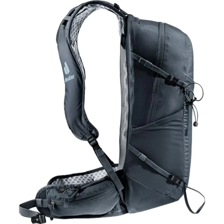 deuter Speed Lite Pro 19, leichter Wanderrucksack mit LiteAir-Rückensystem, Schwarz, für Trinksystem bis 3L – Bild 3