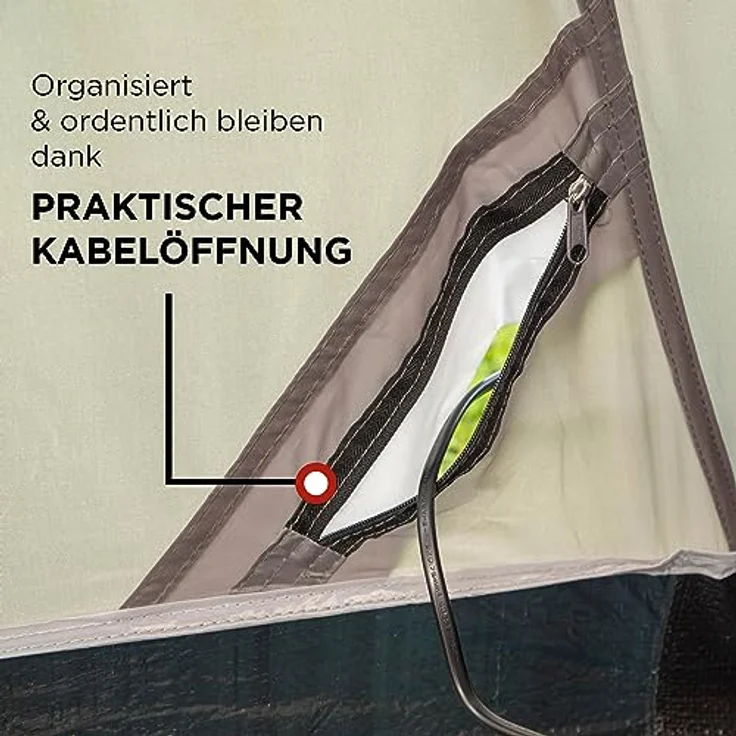 Coleman Coastline Plus Tunnelzelt, 3 Personen, 7 kg, WeatherTec+ System, 2 Eingänge, Easy Set-Up – Bild 5