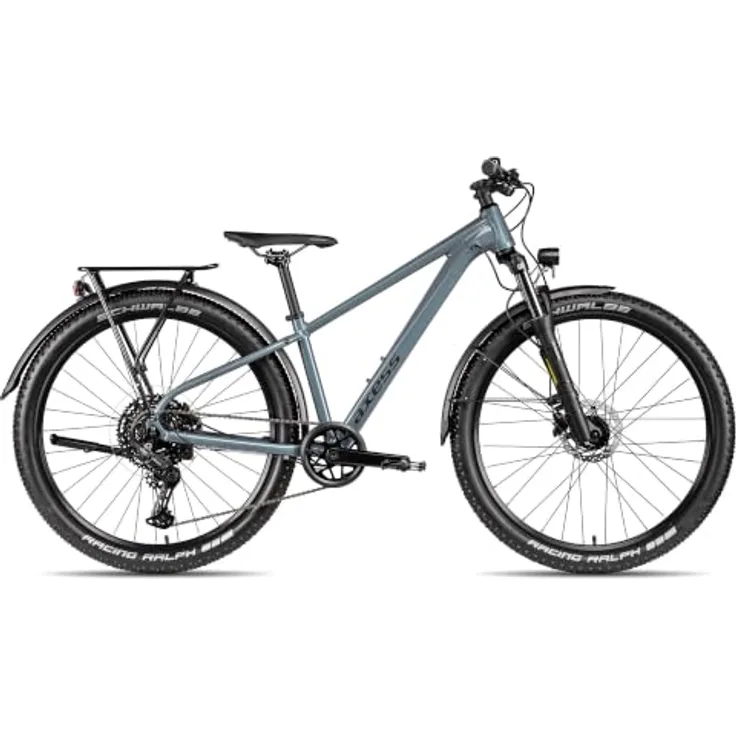 Axess Brash DX 27.5, Mountainbike mit SR Suntour Federgabel und hydraulischen Scheibenbremsen, Blau