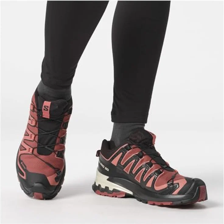 Salomon XA Pro 3D V9 GORE-TEX® W, Damen Wanderschuhe mit optimalem Halt, rot, Größe EUR 38 | UK 5 – Bild 7