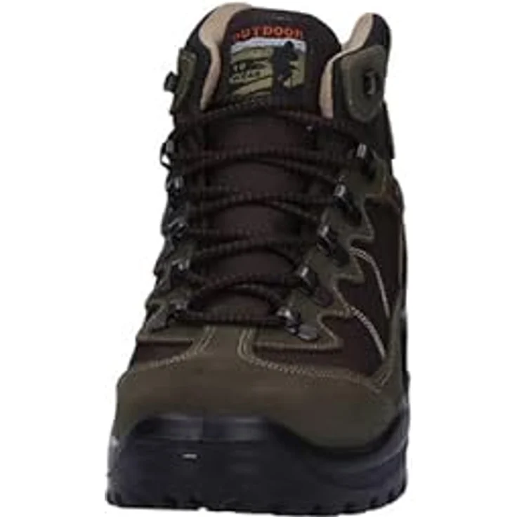 Grisport Schnürstiefel, Wanderschuhe in oliv, Gr. 39 – Bild 1