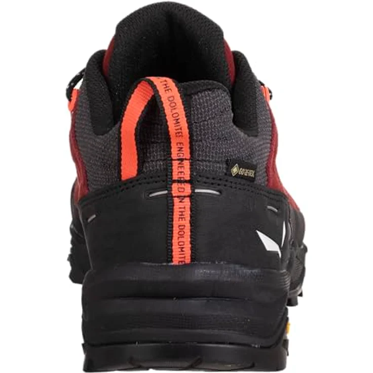 Salewa Alp Trainer 2 GTX Women, Wasserdichte Wanderschuhe mit Vibram Alpine Hiking Sohle, Größe UK 5,5, syrah/black – Bild 3