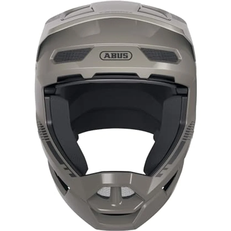 ABUS HiDrop Downhill Helm, ASTM-er Fullface Helm mit ABS-Außenschale für MTB, grau, Größe S, optimaler Schutz und innovative Belüftung – Bild 2