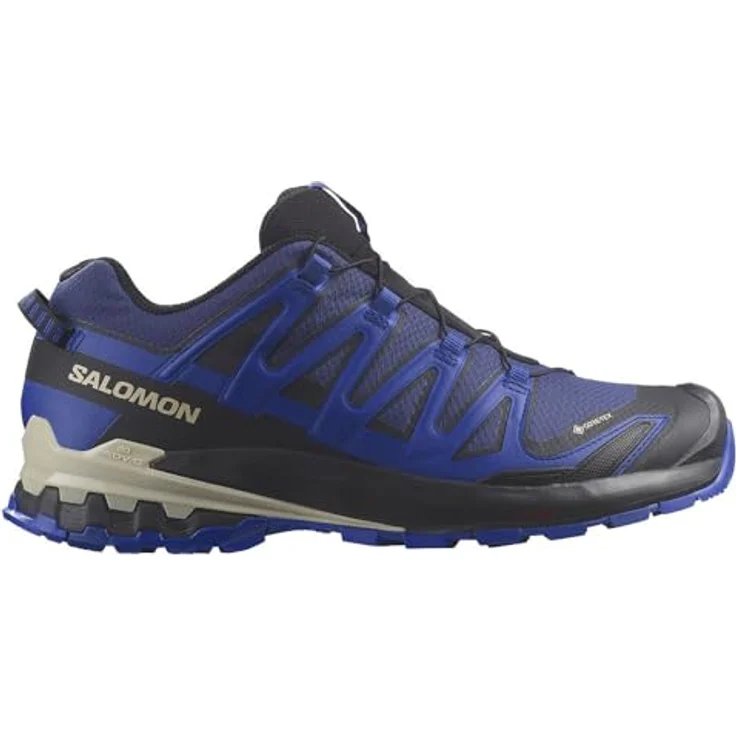 Salomon XA PRO 3D V9 GORE-TEX, Herren Laufschuhe mit wasserdichter Membran und stark profilierter Außensohle, blau, Größe 41 1/3 – Bild 1