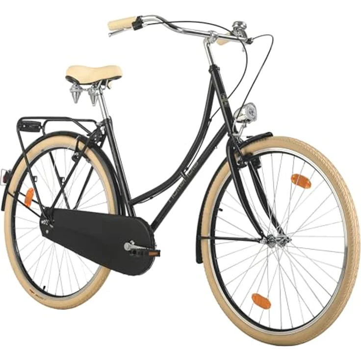 HOLLANDIA Hollandrad Damen 28" Original Singlespeed RH 54 cm (Schwarz) – Bild 1