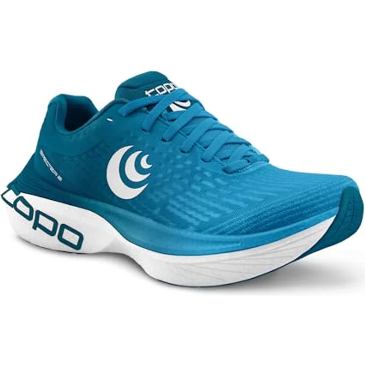 Topo Athletic Specter 2, Herren Laufschuhe mit maximaler Dämpfung und Energierückgabe, Blau – Bild 3