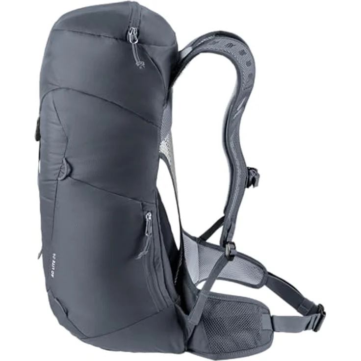 deuter AC Lite 24 Wanderrucksack (Modell 2024) - Aircomfort Netzrücken-System, Trinkblasenfach bis 2L, abnehmbare Regenhülle – Bild 4