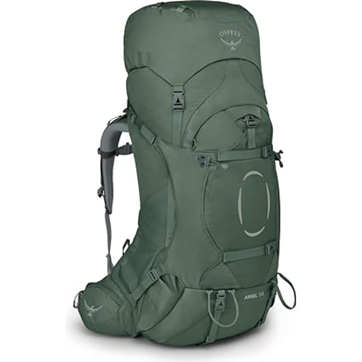 Osprey Ariel 55 Koseret Green WM/L, Leicht und bequemer Wanderrucksack – Bild 1
