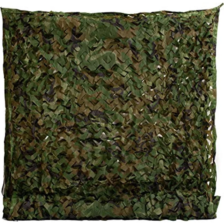 Rinling Tarnnetz Camouflage, 4m x 6m, Woodland für Jagd und Militär, Sonnenschutz und Dekoration – Bild 1