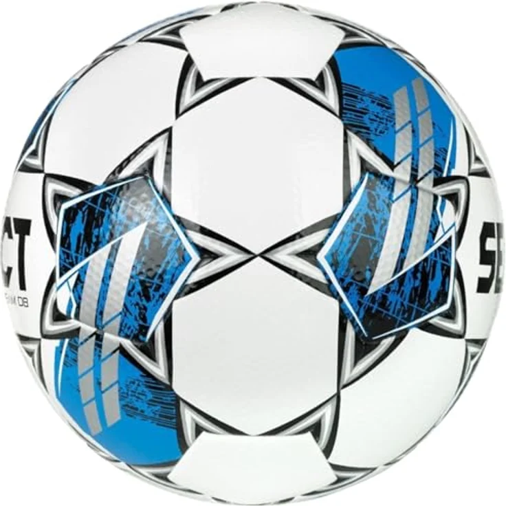 Select Team FIFA Basic DB V25 Ball 120076, Unisex Fußball, synthetisches Leder, weiß, Größe 5 EU – Bild 2