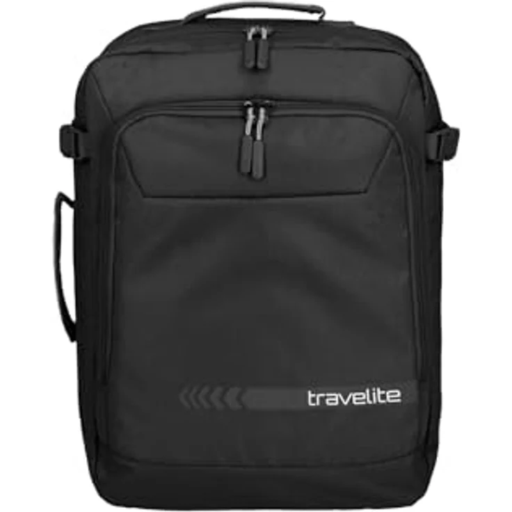 Travelite Handgepäck Rucksack/Tasche, KICK OFF, 50 cm, 35 Liter, Schwarz – Bild 2