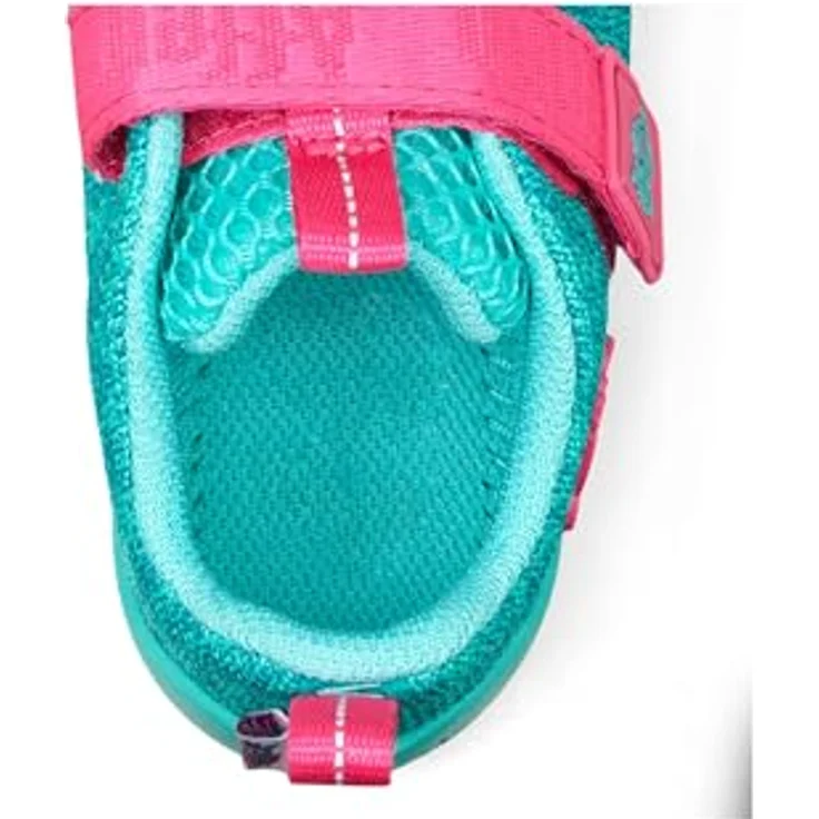 Affenzahn Kid's Barfussschuh Knit Happy, Unisex Kletterschuhe aus recyceltem Polyester mit Klettverschluss, Grün – Bild 8