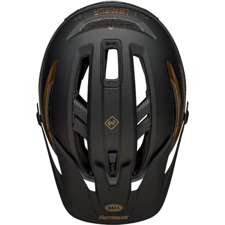 Bell Sixer Mips - Helm - Schwarz/Gold 55 - 59 cm – Bild 6