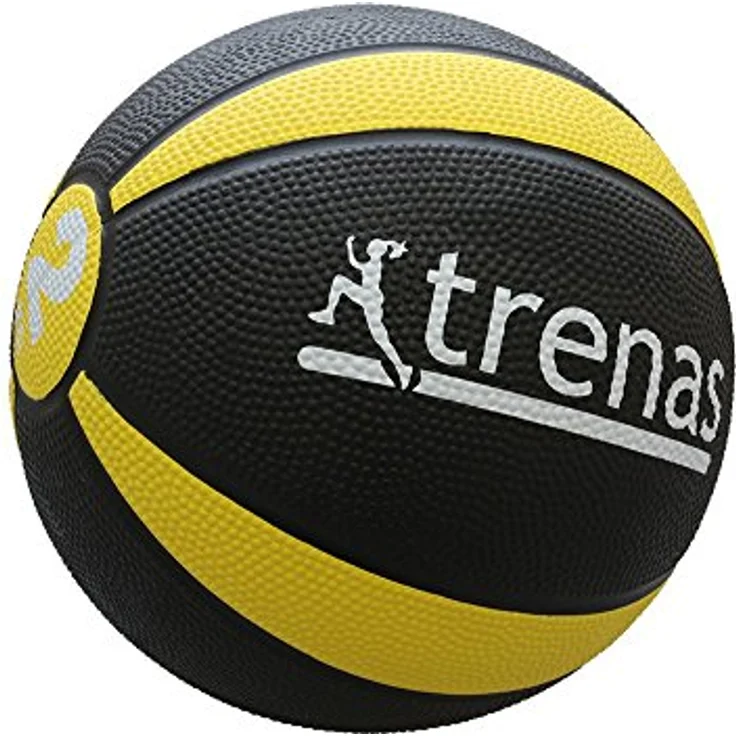 trenas Gummimedizinball PRO - Der professionelle Medizinball - 2 KG - Preisvergleich – Bild 1