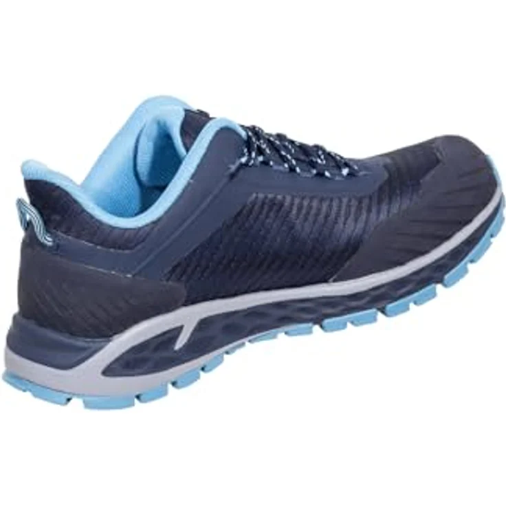 MEINDL Power Walker Lady 4.2, Wanderschuhe mit GORE-TEX Innenfutter und Comfort fit Sohle, marine/azur 40 – Bild 4