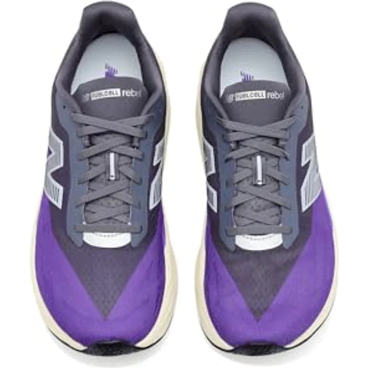 New Balance FuelCell Rebel v5, Laufschuhe für Herren, lila grau, mit Fuel Cell-Schaum und rutschhemmender Laufsohle – Bild 2