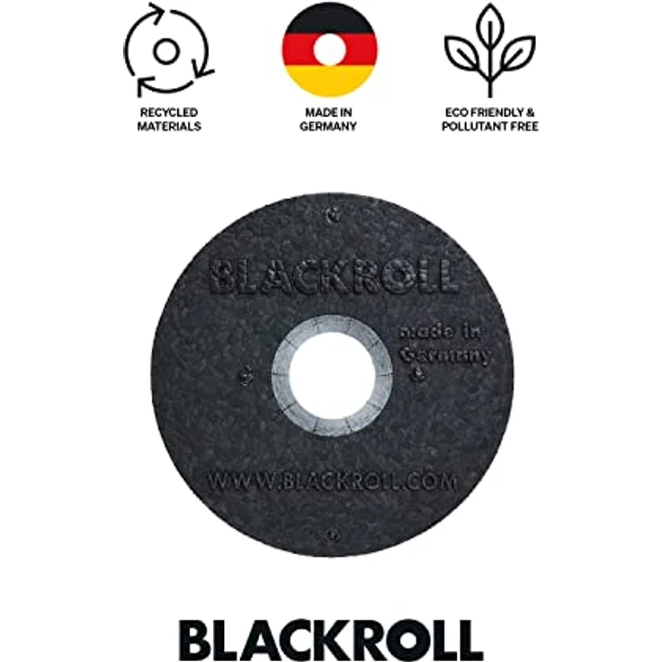 BLACKROLL® STANDARD Faszienrolle 30 x 15 cm, Fitness-Rolle zur Selbstmassage, mittlere Härte, Made in Germany, Schwarz – Bild 3