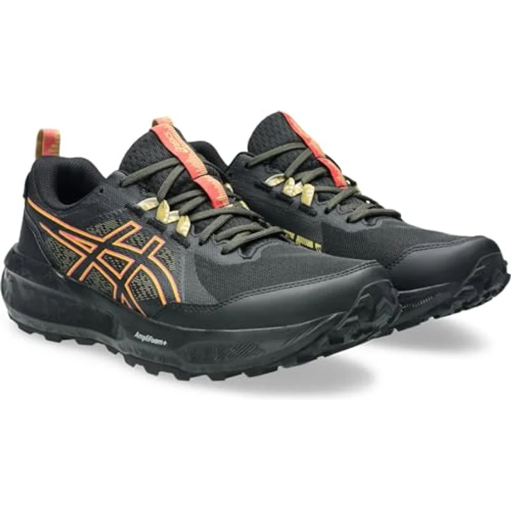 Asics Gel Sonoma 8 Gtx, Damen Laufschuhe in Schwarz und Gelb, Größe 40.5 – Bild 4
