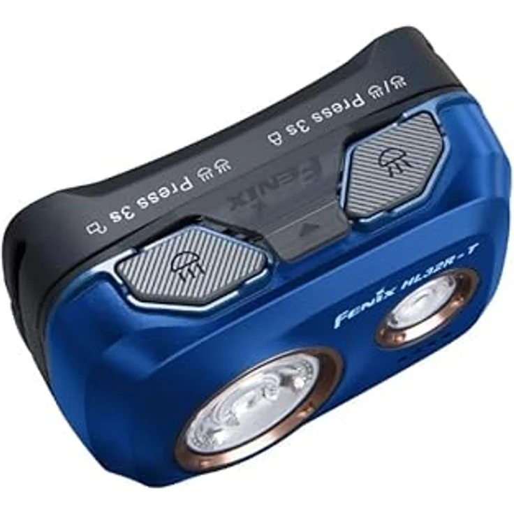 Fenix HL32R-T Outdoor Sport Stirnlampe, Blau, 800 Lumen, 132 m Reichweite, 150 Stunden Akku, IP66 wetterfest – Bild 4