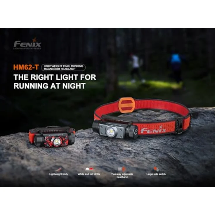 FENIX Stirnlampe HM62-T mit 1200 Lumen, 150 Meter Reichweite und USB-C Aufladung, schwarz – Bild 5