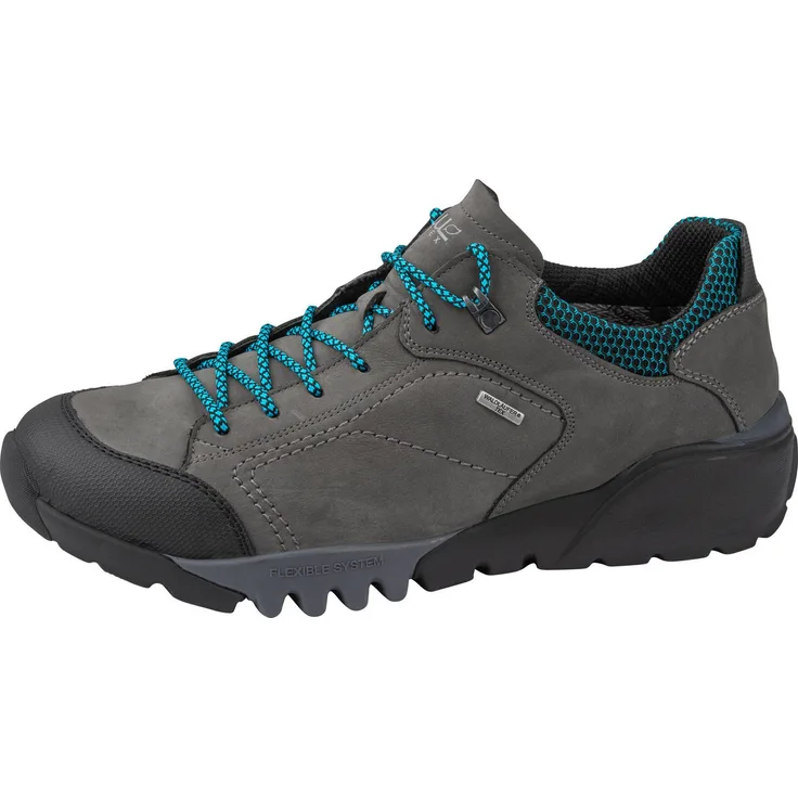 Waldläufer H-Fritz Trekkingschuh, Outdoorschuh mit TEX-Ausstattung und H-Weite, atmungsaktives Gummi und herausnehmbare Innensohle