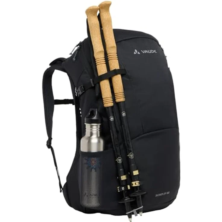 VAUDE Women's Skomer Zip 22, Damen-Wanderrucksack in kompaktem, cleanem Design, 100 Prozent recyceltes Hauptmaterial – Bild 5
