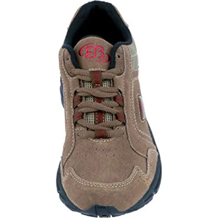 Brütting Herren Wanderschuhe, Outdoorschuhe aus Wildleder mit Schnürung, Größe 45, braun – Bild 3