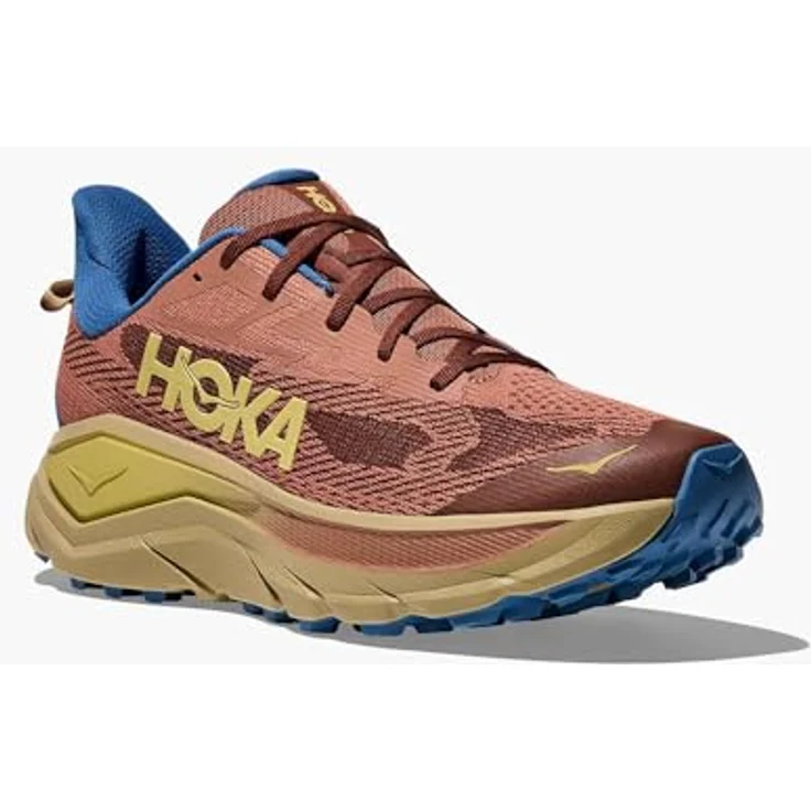 HOKA Challenger 8 M, Herren Trail-Running Schuhe, atmungsaktives Obermaterial, Regular Fit, Gummisohle, Braun, EU 46 US 11.5 – Bild 5