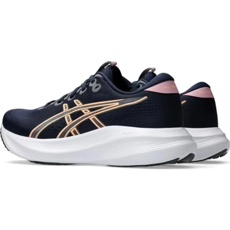 Asics GEL-EXCITE 11, Laufschuhe für Damen mit AMPLIFOAM PLUS Dämpfung, Light Dust/Morganite – Bild 8