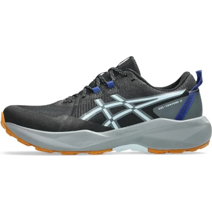 ASICS GEL-VENTURE 11, Trailrunningschuhe mit starkem Profil und GEL™-Technologie, Schwarz/Grau – Bild 5