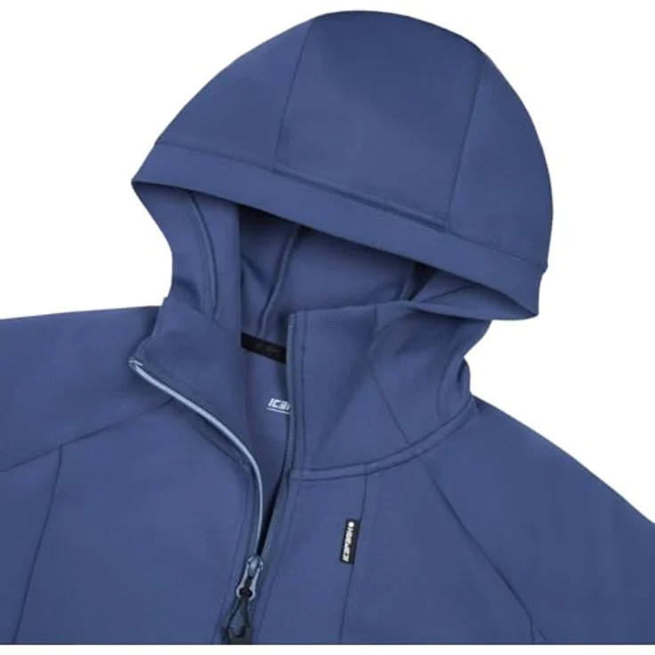 Icepeak Bunnell Skijacke für Damen, Midlayer mit fester Kapuze, 4-Wege-Stretch, marinenblau, Größe M – Bild 4