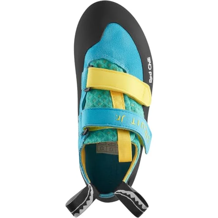 Red Chili Circuit Junior, Unisex Kletterschuhe mit flexiblem RC-Flex Mittelsohle und zwei Klettverschlüssen, Türkis, Größe 35 – Bild 4