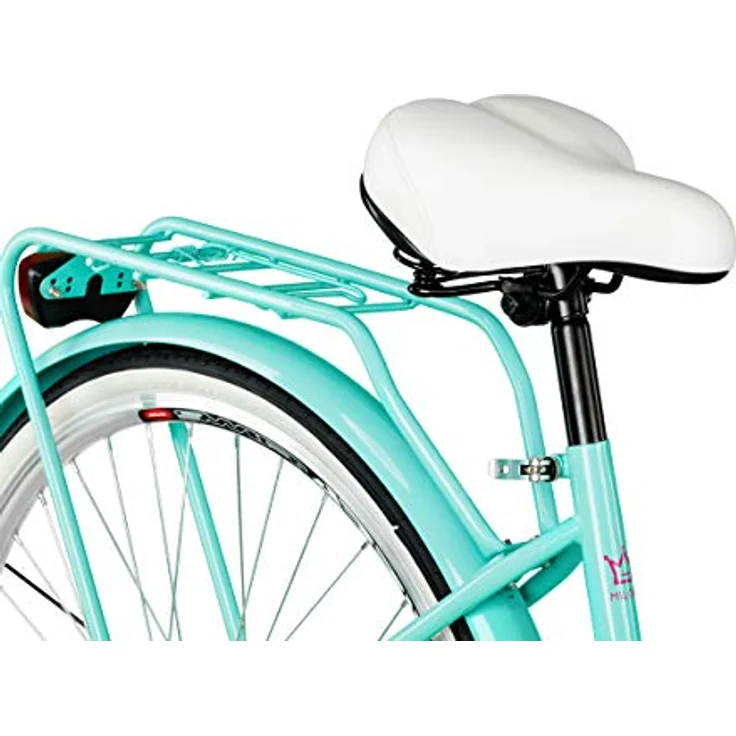 Milordbikes City-Fahrrad, Blau, Metall, 46 cm, leichter Rahmen, 700C x 35 mm City-Reifen – Bild 7