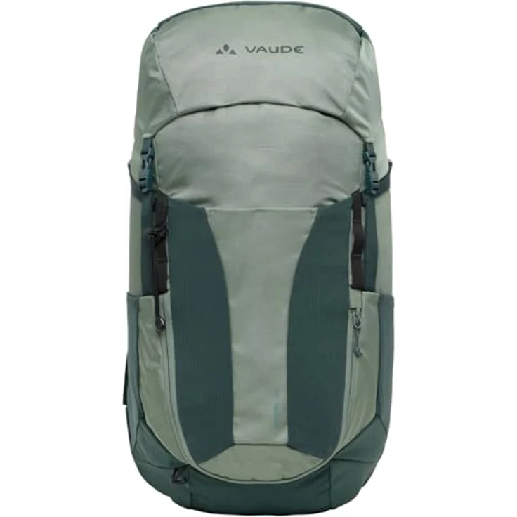 VAUDE Brenta 30 Wanderrucksack 30L mit ergonomischem Tragesystem, atmungsaktiver Rückwand, Trinksystem-Fach und verstellbaren Gurten - Schwarz – Bild 4