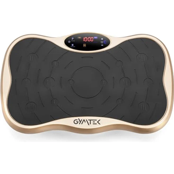 Gymtek Vibrationsplatte - Rüttelplatte Sport für Zuhause, Durchblutungs-Stimulator Beine, Ideal für Gewichtsabnahme und Muskelaufbau, Fussmassagegerät - Gymtek – Bild 4