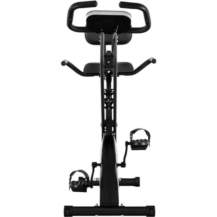 Miweba Sports Heimtrainer Fahrrad | Ergometer klappbar bis 150 kg - Beintrainer flüsterleise - Pedaltrainer - Indoor Bike, schwarz – Bild 5