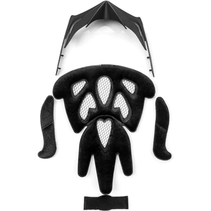 Meteor Drizzle Fahrradhelm, MTB Rollerhelm für Herren, Damen und Kinder, L 58-61 cm, schwarz/neongrün – Bild 7