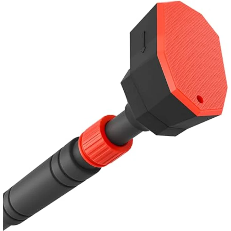 HS HOP-SPORT verstellbare Klimmzugstange für Türrahmen, max. 200 kg Belastung, innovatives Befestigungssystem, extra dicke Polsterung – Bild 3
