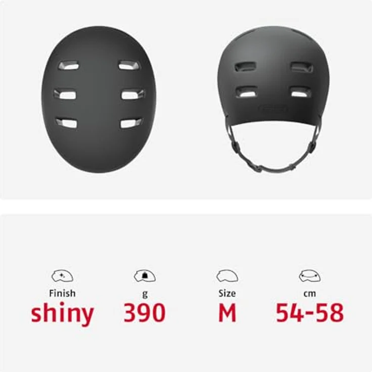 ABUS Fahrradhelm INDY - Dirt-Helm mit optimierter Stoßdämpfung - Größe M, Schwarz – Bild 5